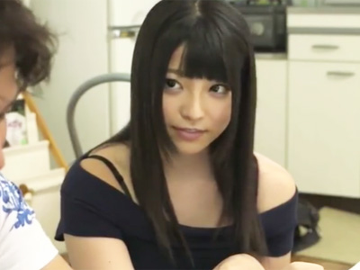 自宅で勉強するはずが隣の部屋からエッチな声が聞こえてきてガチSEX