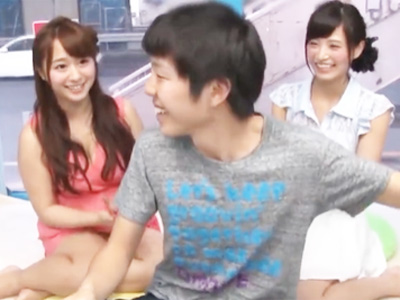 経験豊富な美女コンビがMM号で童貞君を迎えてが筆下ろしフルコースのおもてなし