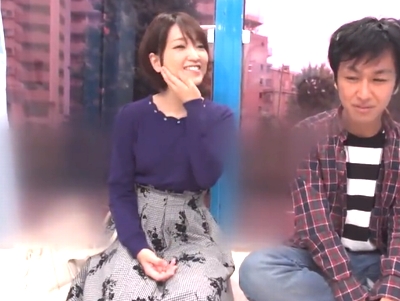 「ちょ、ちょっと待って！」顔の割には剛毛なJDがチンコ当てゲームで間違えて中出し罰ゲーム！